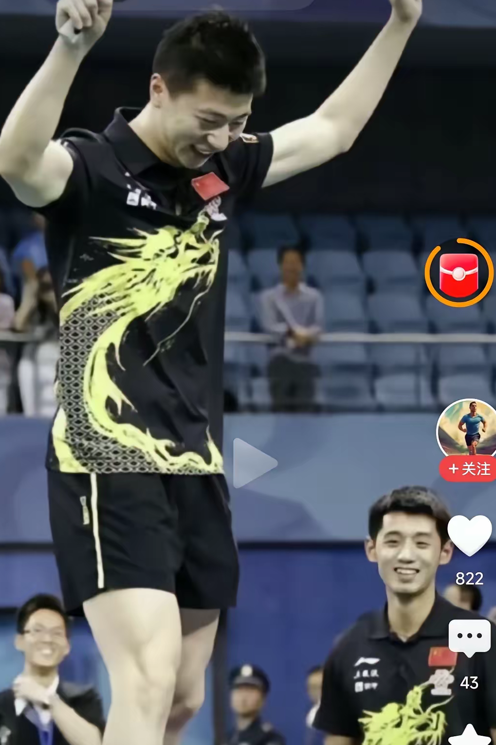 关于德国乒乓球队险胜英国乒乓球队，张继科送出助攻的信息